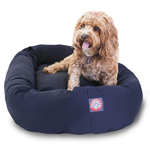Majestic Pet 32 inch Blue Bagel Dog Bed Products