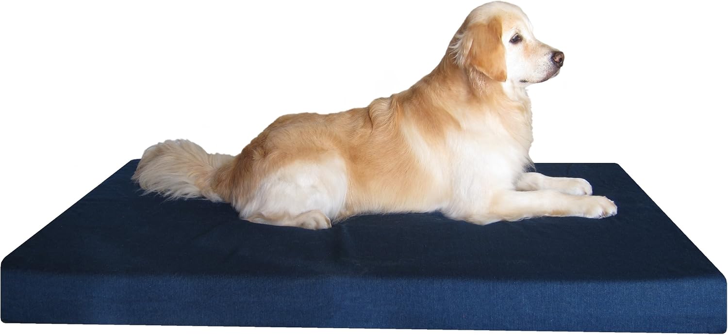 Dogbed4less Jumbo Orthopedic Memory Foam Dog Bed