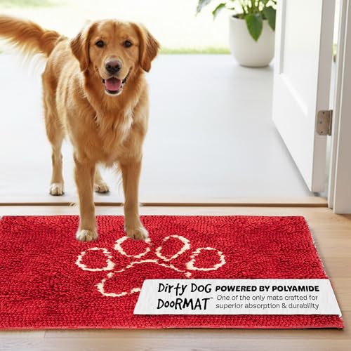 Dog Gone Smart Doormat (Maroon)