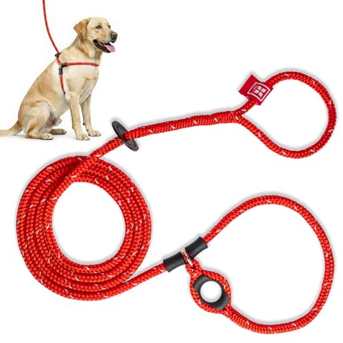 Harness Lead No Pull (Red/Reflective)