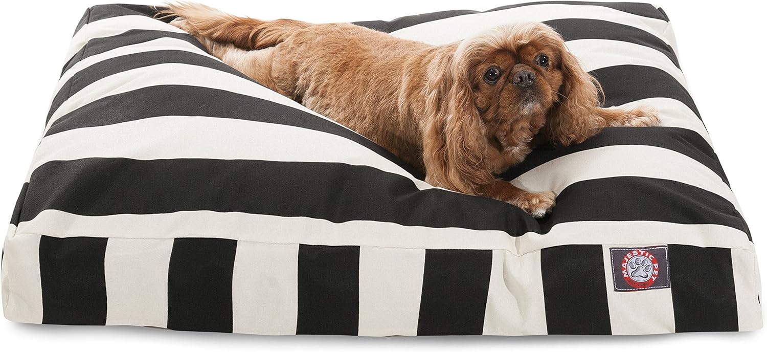 Majestic Pet Stripes Rectangle Medium Dog Bed
