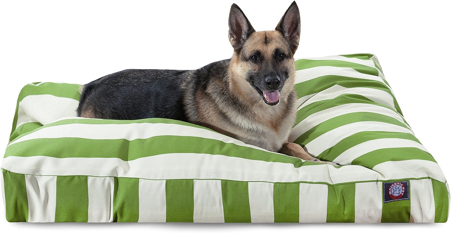 Majestic Pet Rectangle Large Dog Bed (Sage Green)