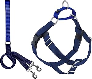 2 Hounds Design Freedom No Pull (5/8" SM Navy)