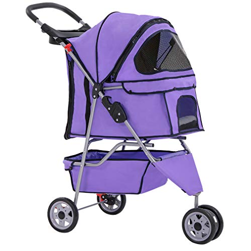 BestPet 3 Wheels Pet Stroller