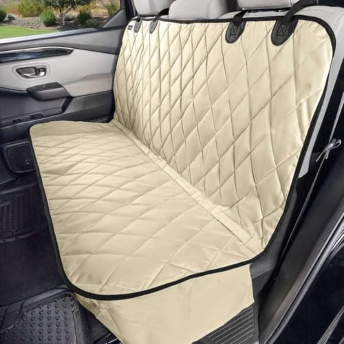 4Knines Back Seat Pet Cover (Beige)