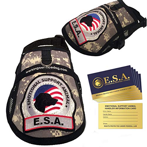 Premium ESA Dog Vest (Camouflage)
