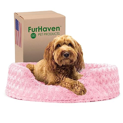 Furhaven Ultra Plush Oval Lounger