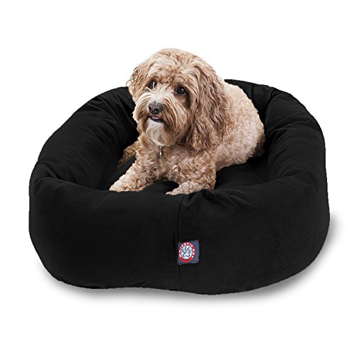Majestic Pet 32 Inch Suede Calming Bed