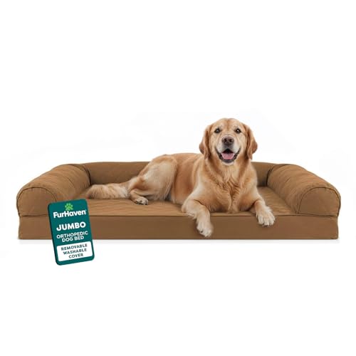 Furhaven Quilted Sofa - Jumbo/XL