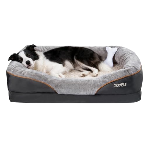 JOYELF Large Memory Foam Dog Bed