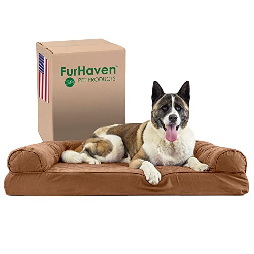 Furhaven Quilted Sofa - Jumbo/XL