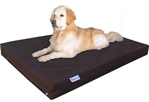 Dogbed4less Durable XXL Extra Large Gel Memory Foam Dog Bed