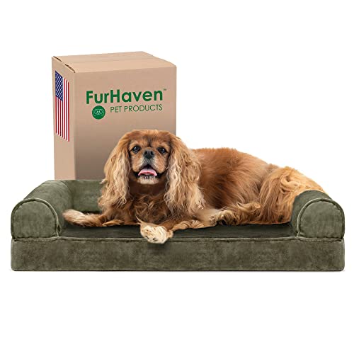 Furhaven Cooling Gel Dog Bed