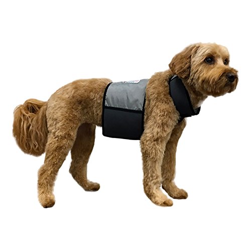 Dog Cooling Vest and Cooling Collar - Ice Vest for Dogs Medium (22" to 27" Girth)