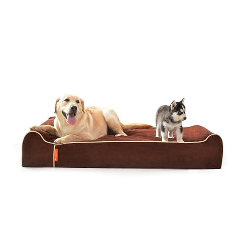 Laifug Orthopedic Memory Foam Extra Large Dog Bed Pillow