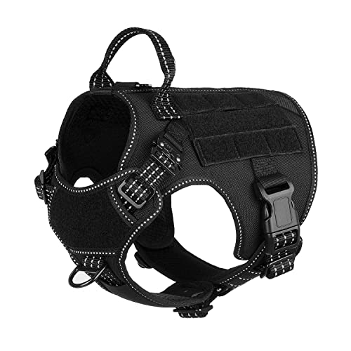 ICEFANG Tactical Dog Harness (Black)