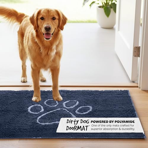 Dog Gone Smart Dirty Dog Doormat (Mist Grey)