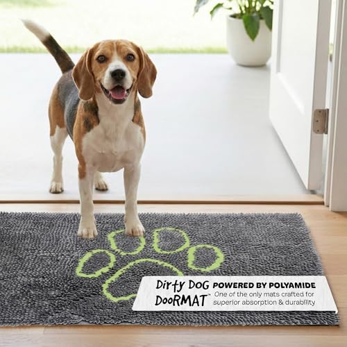 Dog Gone Smart Dirty Dog Doormat (Cool Grey)