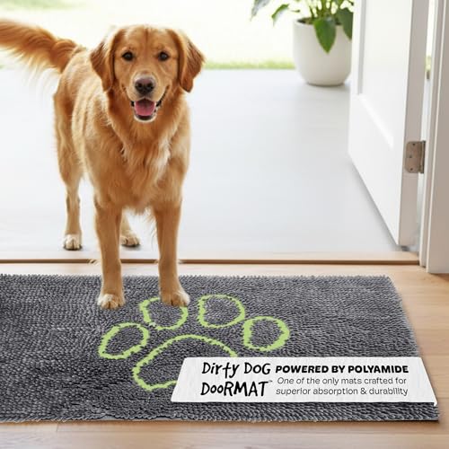 Dog Gone Smart Dirty Dog Doormat (Cool Grey)