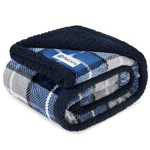 PetAmi Waterproof Dog Blanket (Navy)