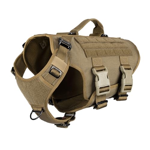ICEFANG GN3 Tactical Dog Harness (Coyote Brown)