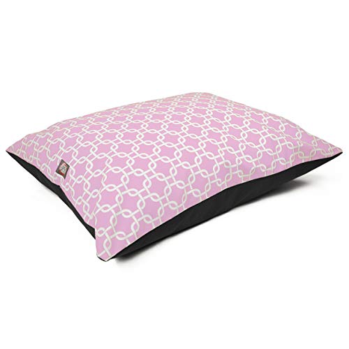 Majestic Pet Rectangle Large Dog Bed (Links Pink)