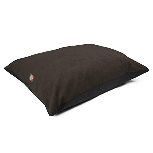 Majestic Pet Rectangular Dog Bed Washable, Non Slip, Comfy Super Value Pillow Bed for Large Breed Dogs 46 x 35 Inch Villa Storm