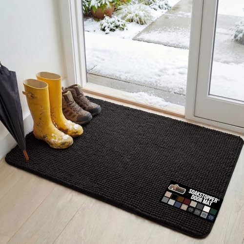 GORILLA GRIP Dog Doormat (48x30) - Black