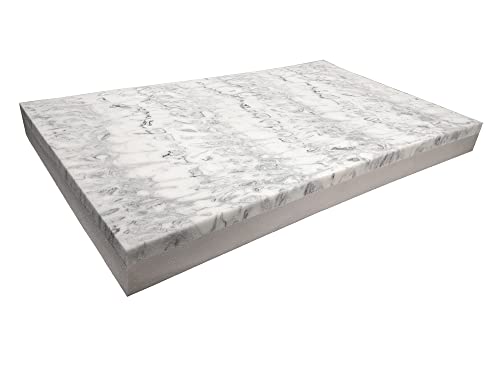 Pet Dog Bed Gel Infused High Density Memory Foam Pad (45x27x3 inches (2pack))