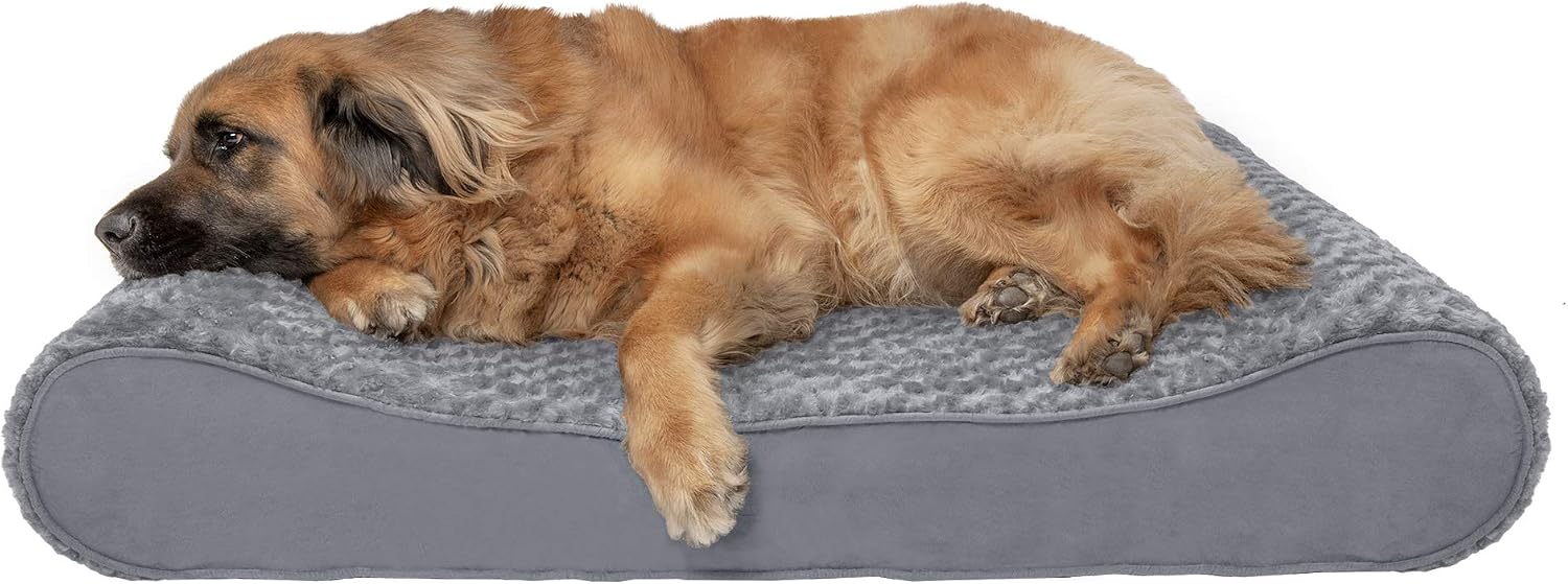 Furhaven Luxe Lounger Contour Jumbo