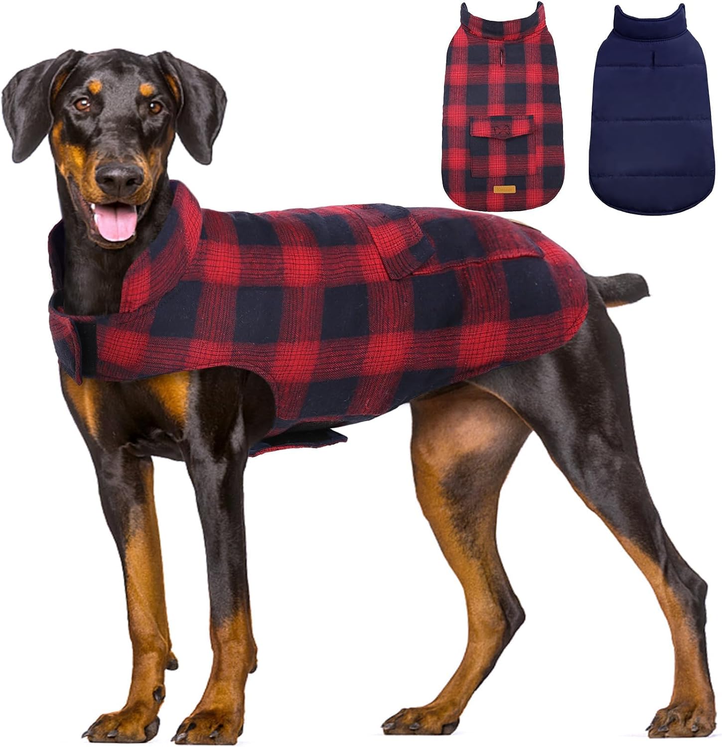 Kuoser Reversible Dog Jacket