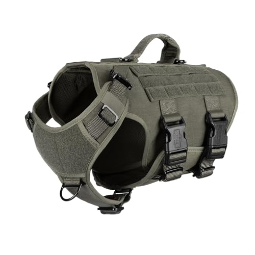 ICEFANG GN3 Tactical Dog Harness (Ranger Green)