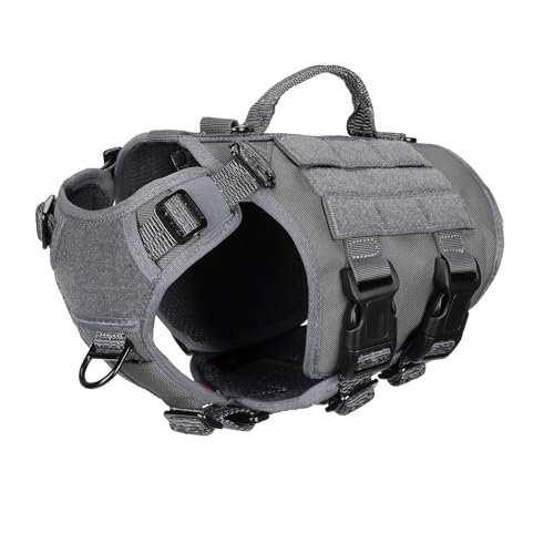ICEFANG GN3 Tactical Dog Harness (Wolf Gray)
