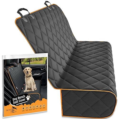 Active Pets Orange Car Rear Seat Cover