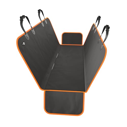 Active Pets Dog Car Seat Cover Car Seat Protector- Orange, XL