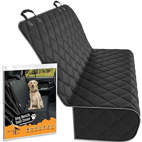 Active Pets Black Car Rear Seat Cover