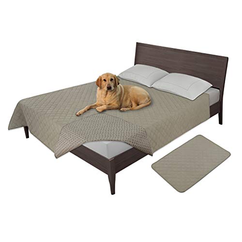 Easy-Going 100% Waterproof Dog Bed Cover (Beige)