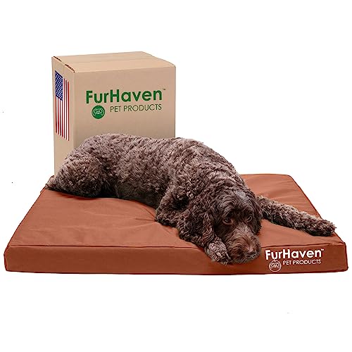 Furhaven Water-Resistant Orthopedic (Chestnut)