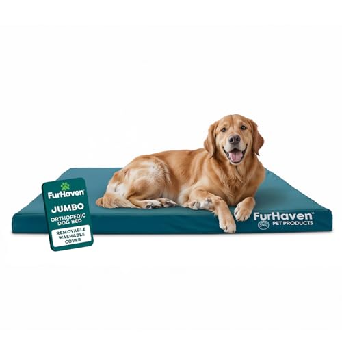 Furhaven Water-Resistant Orthopedic (Deep Lagoon)
