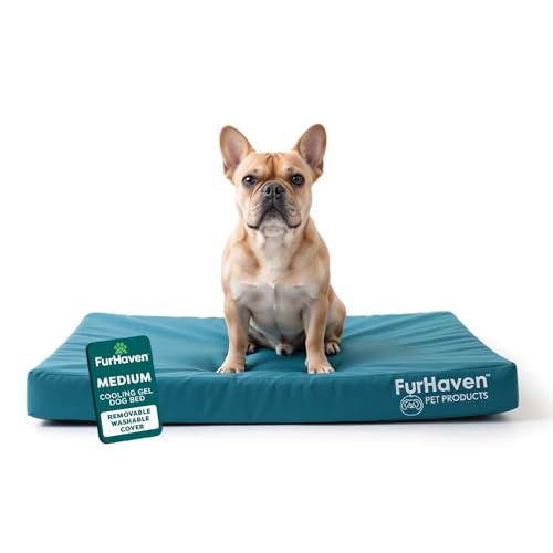 Furhaven Water-Resistant Cooling Gel Bed