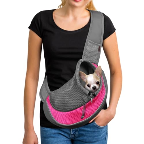 YUDODO Pet Sling Carrier (Pink 1.0 L)