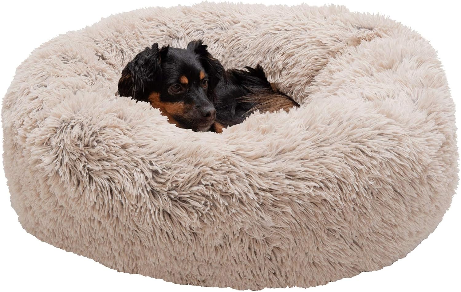 Furhaven 30" Donut Bed (Taupe)