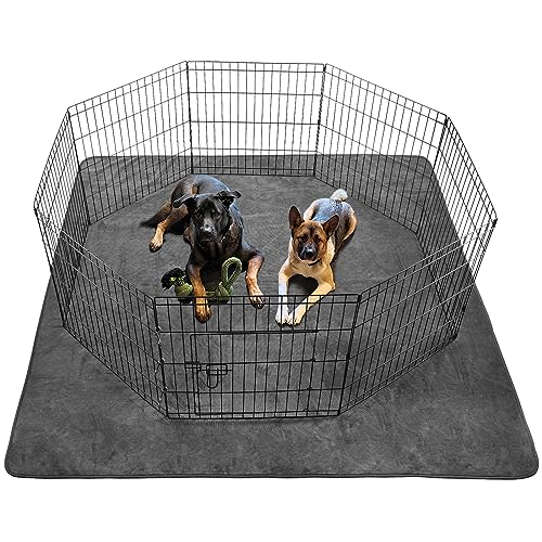 Dog Pee Pad Washable Extra Large, 72x72 Instant Absorb Training Pads, Non-Slip Pet Playpen Mat Waterproof Reusable Floor Mat for Puppy, Senior Dog Whelping Incontinence Housebreaking