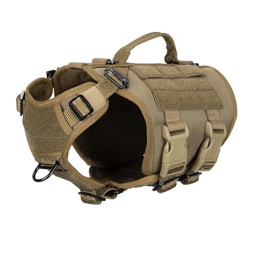 ICEFANG GN3 Tactical Dog Harness (Coyote Brown, XS)