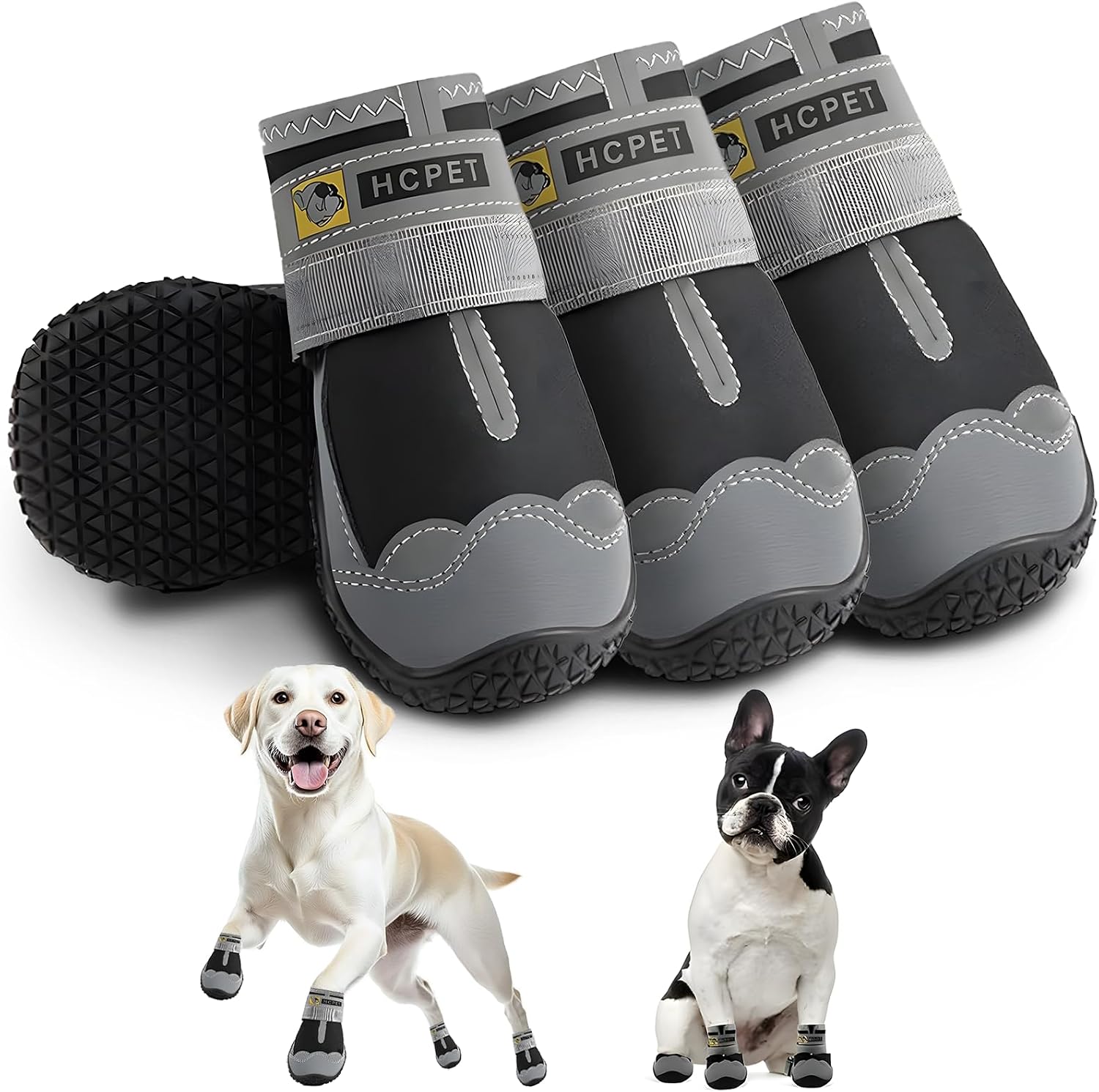 Hcpet Size 2 Black Dog Shoes