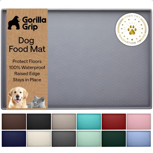GORILLA GRIP 28x18 Silicone Mat (Gray)