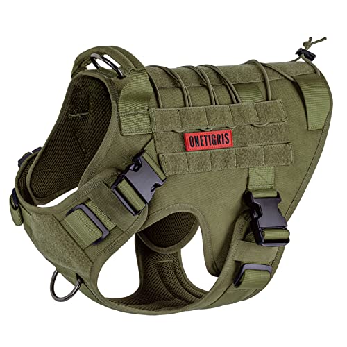 OneTigris Dog Harness, Tactical No-Pull Pet Vest