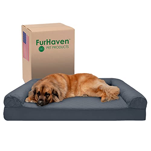 Furhaven Memory Foam Dog Bed (Jumbo Plus/XXL)