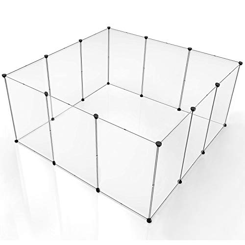 BRIAN & DANY Clear Acrylic Playpen