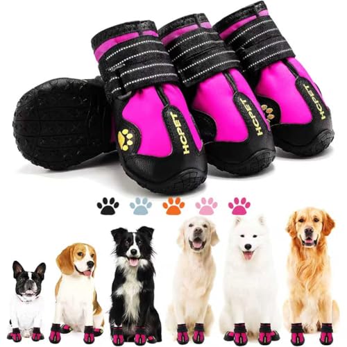 Hcpet Dog Shoes Size 5 (Pink)